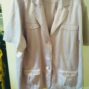 Beautiful sateen lilac purple blazer!